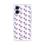 プレミアムパネル［ Stripe Hearts - Purple ］