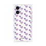 プレミアムパネル［ Stripe Hearts - Purple ］