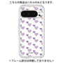 プレミアムパネル［ Stripe Hearts - Purple ］