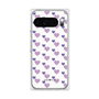プレミアムパネル［ Stripe Hearts - Purple ］