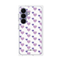 プレミアムパネル［ Stripe Hearts - Purple ］