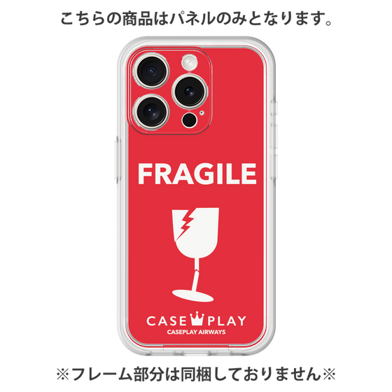 プレミアムパネル［ FRAGILE - Red ］