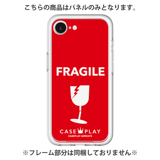 プレミアムパネル［ FRAGILE - Red ］
