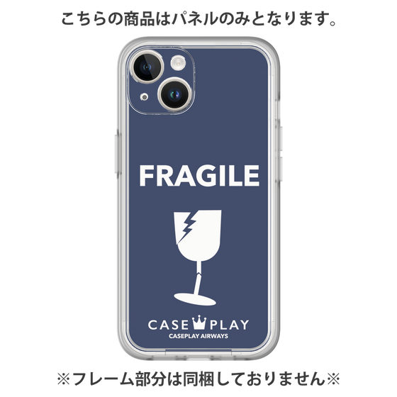 プレミアムパネル［ FRAGILE - Navy ］
