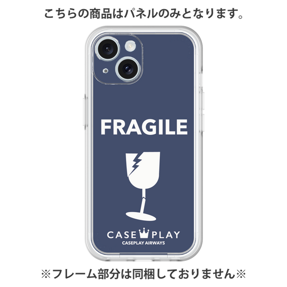 プレミアムパネル［ FRAGILE - Navy ］