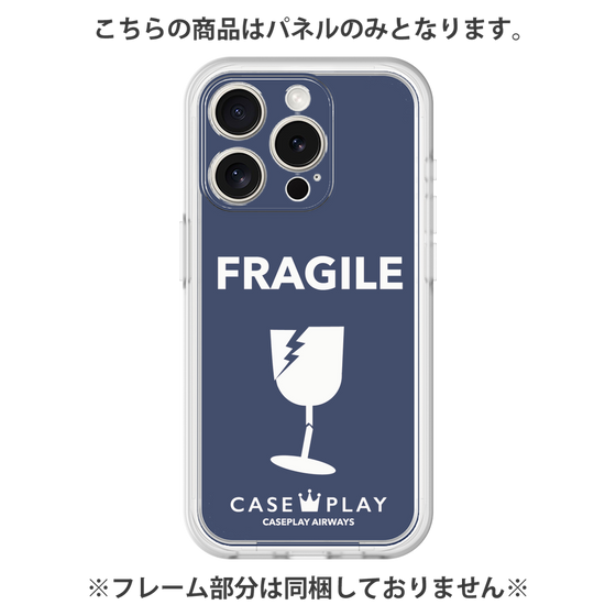プレミアムパネル［ FRAGILE - Navy ］