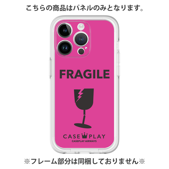 プレミアムパネル［ FRAGILE - Pink ］