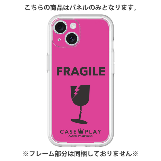 プレミアムパネル［ FRAGILE - Pink ］