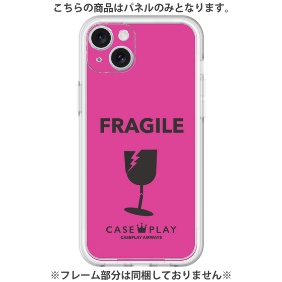 プレミアムパネル［ FRAGILE - Pink ］