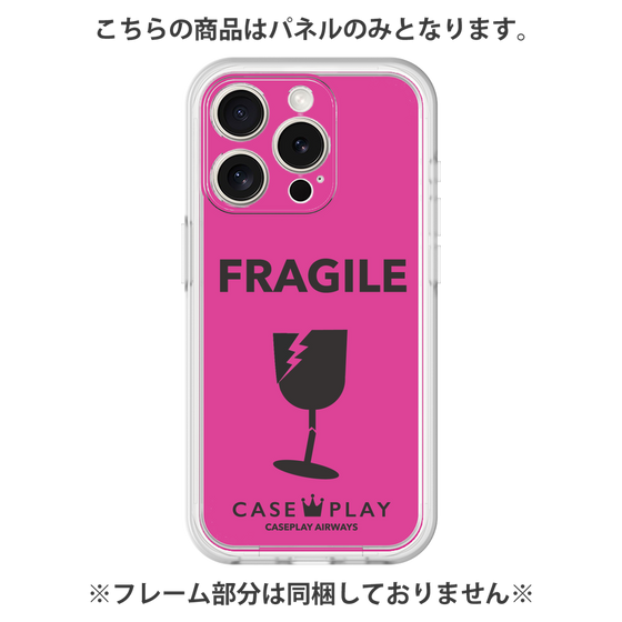 プレミアムパネル［ FRAGILE - Pink ］