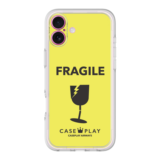 プレミアムパネル［ FRAGILE - Yellow ］