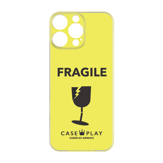 プレミアムパネル［ FRAGILE - Yellow ］