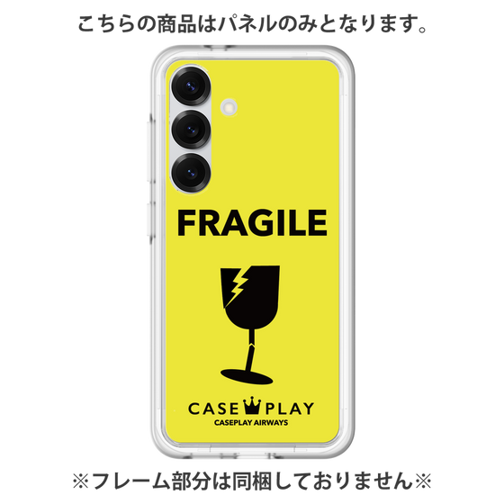 プレミアムパネル［ FRAGILE - Yellow ］