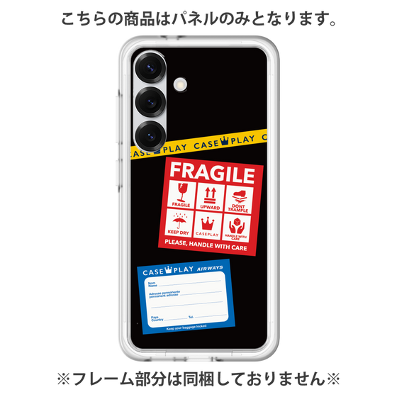 プレミアムパネル［ FRAGILE Stickers - Black ］