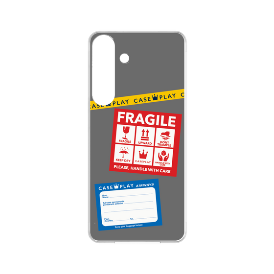 プレミアムパネル［ FRAGILE Stickers - Gray ］