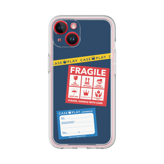 プレミアムパネル［ FRAGILE Stickers - Navy ］