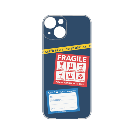 プレミアムパネル［ FRAGILE Stickers - Navy ］