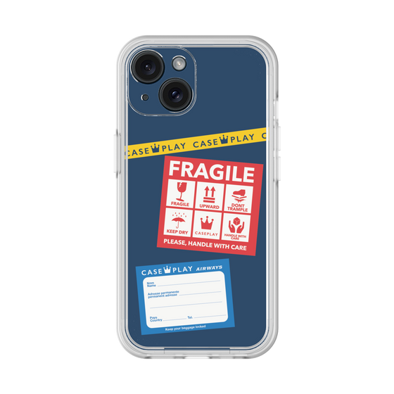 プレミアムパネル［ FRAGILE Stickers - Navy ］