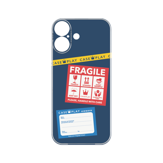 プレミアムパネル［ FRAGILE Stickers - Navy ］