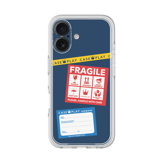 プレミアムパネル［ FRAGILE Stickers - Navy ］