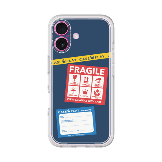 プレミアムパネル［ FRAGILE Stickers - Navy ］
