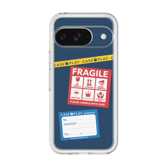 プレミアムパネル［ FRAGILE Stickers - Navy ］