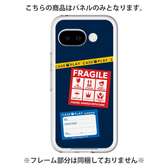 プレミアムパネル［ FRAGILE Stickers - Navy ］