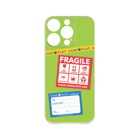 プレミアムパネル［ FRAGILE Stickers - Green ］