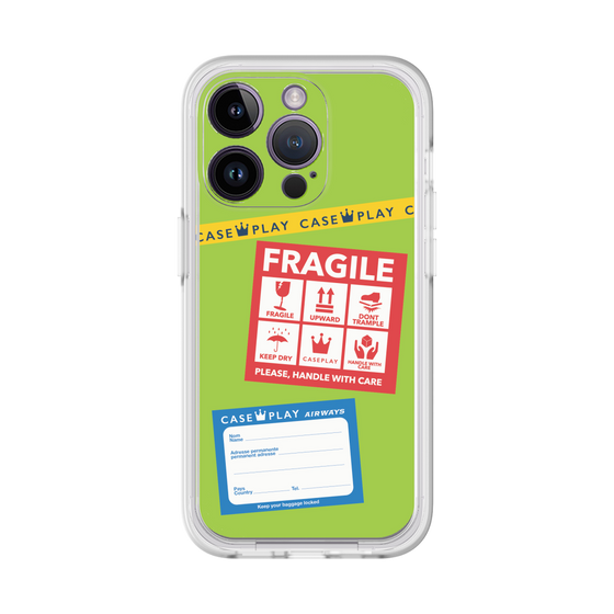 プレミアムパネル［ FRAGILE Stickers - Green ］