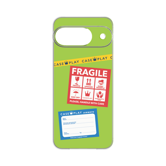 プレミアムパネル［ FRAGILE Stickers - Green ］
