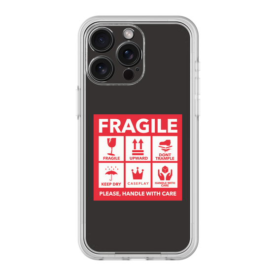 プレミアムパネル［ FRAGILE Sticker - Black ］
