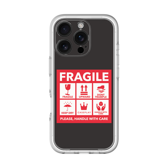 プレミアムパネル［ FRAGILE Sticker - Black ］