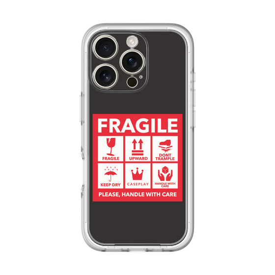プレミアムパネル［ FRAGILE Sticker - Black ］