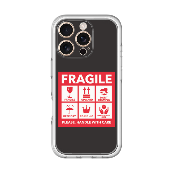プレミアムパネル［ FRAGILE Sticker - Black ］