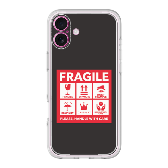 プレミアムパネル［ FRAGILE Sticker - Black ］