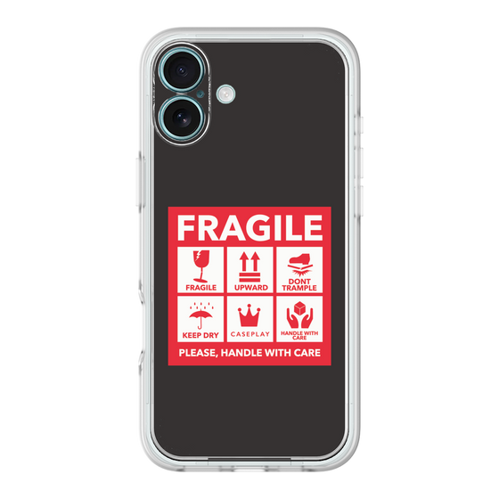 プレミアムパネル［ FRAGILE Sticker - Black ］