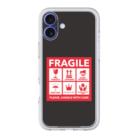 プレミアムパネル［ FRAGILE Sticker - Black ］