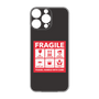 プレミアムパネル［ FRAGILE Sticker - Black ］