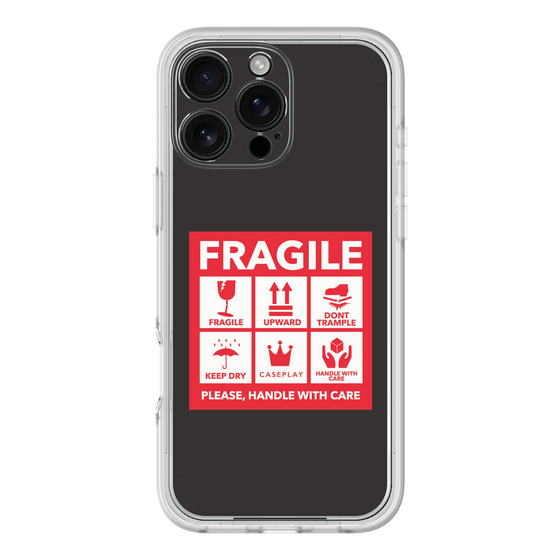 プレミアムパネル［ FRAGILE Sticker - Black ］