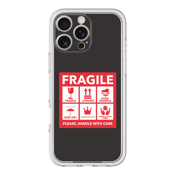 プレミアムパネル［ FRAGILE Sticker - Black ］