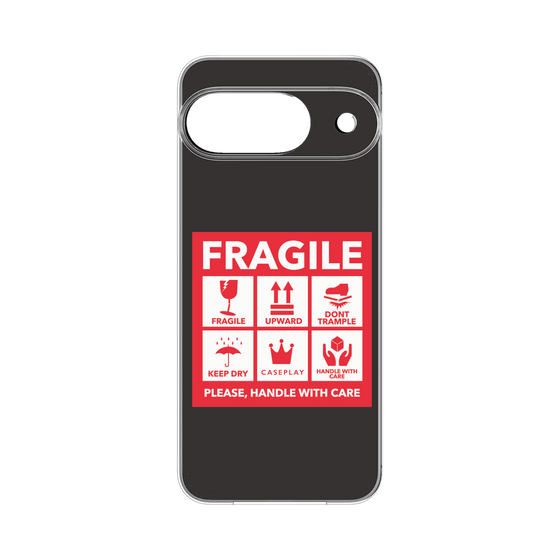 プレミアムパネル［ FRAGILE Sticker - Black ］