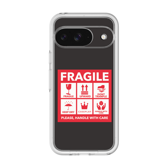 プレミアムパネル［ FRAGILE Sticker - Black ］