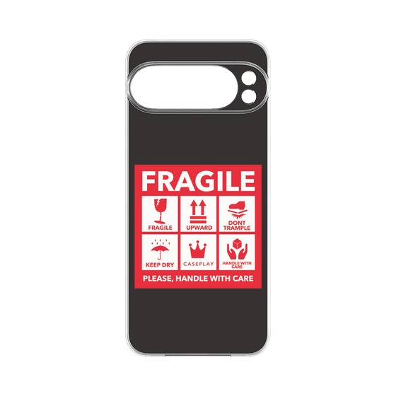 プレミアムパネル［ FRAGILE Sticker - Black ］