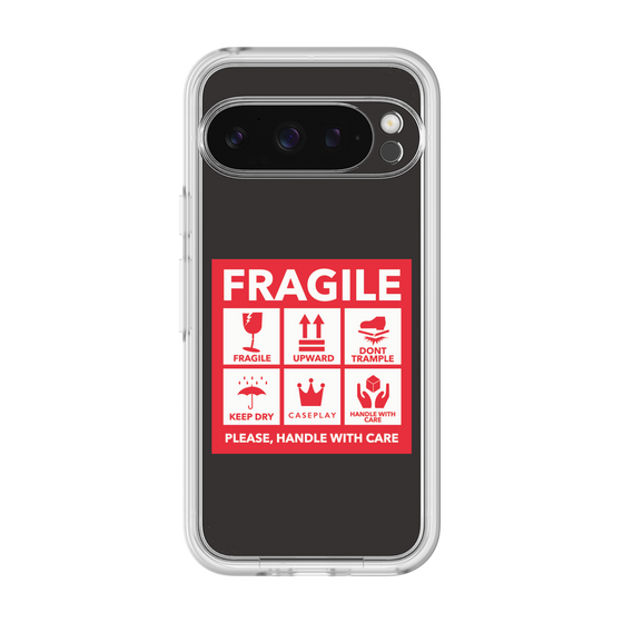 プレミアムパネル［ FRAGILE Sticker - Black ］