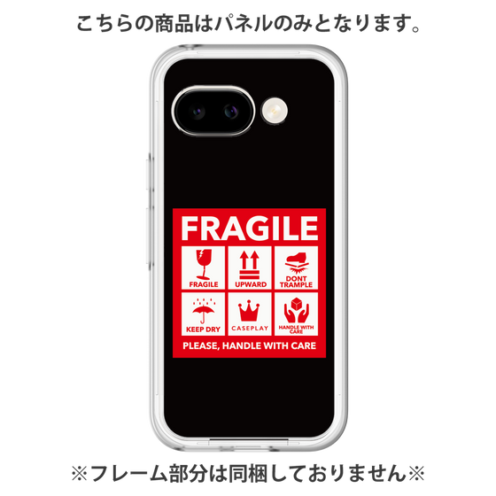 プレミアムパネル［ FRAGILE Sticker - Black ］
