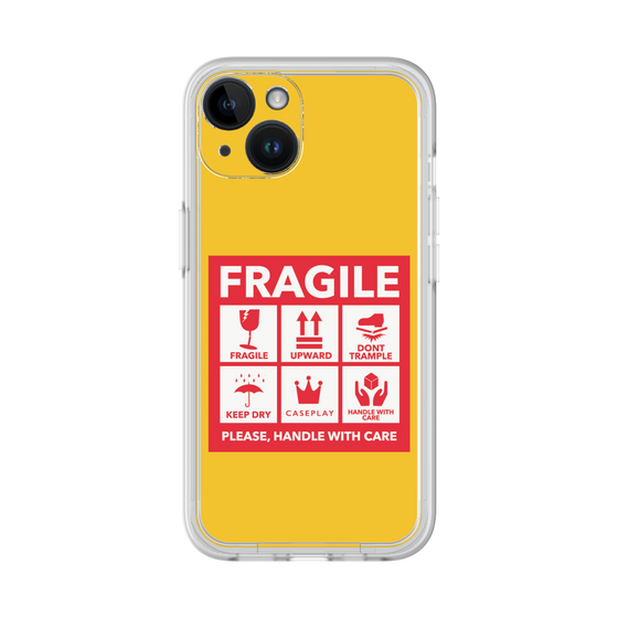 プレミアムパネル［ FRAGILE Sticker - Yellow ］