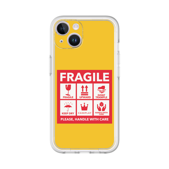 プレミアムパネル［ FRAGILE Sticker - Yellow ］