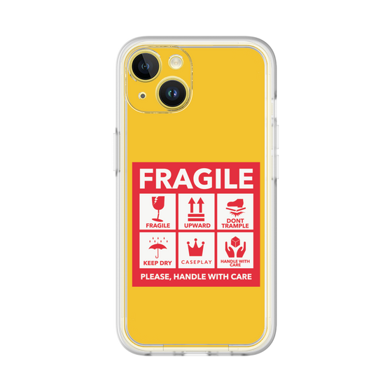 プレミアムパネル［ FRAGILE Sticker - Yellow ］