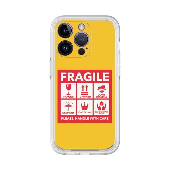 プレミアムパネル［ FRAGILE Sticker - Yellow ］