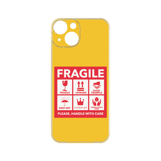 プレミアムパネル［ FRAGILE Sticker - Yellow ］